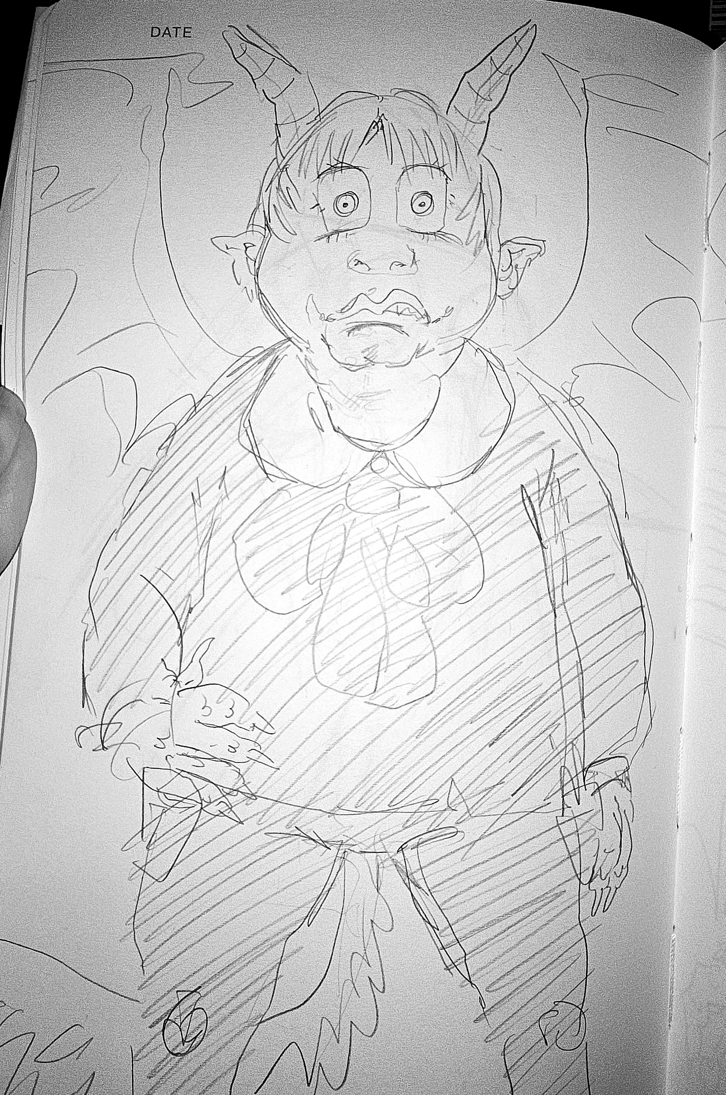 Первый набросок Дорика