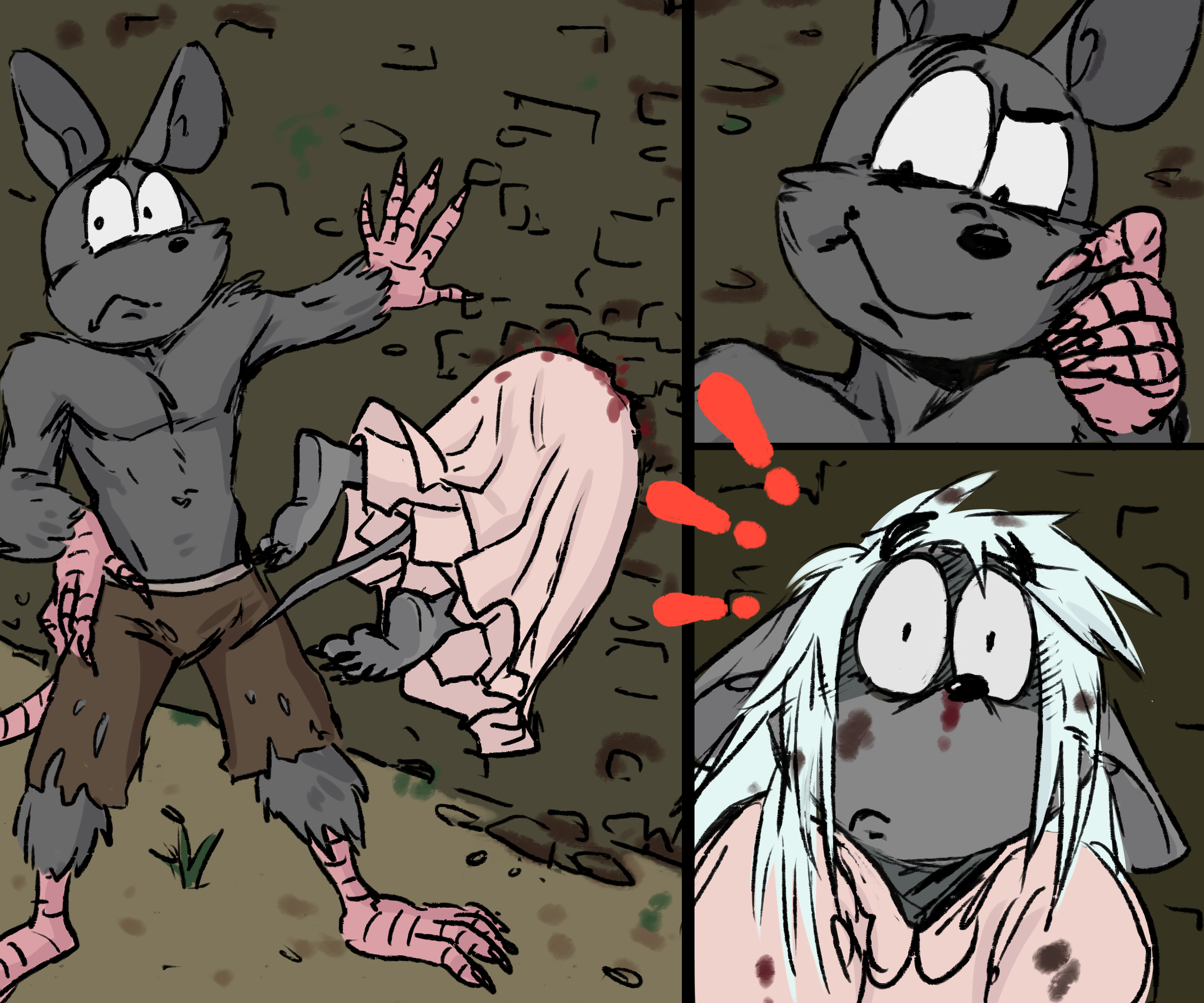 Боб и застрявший в дыре Билли