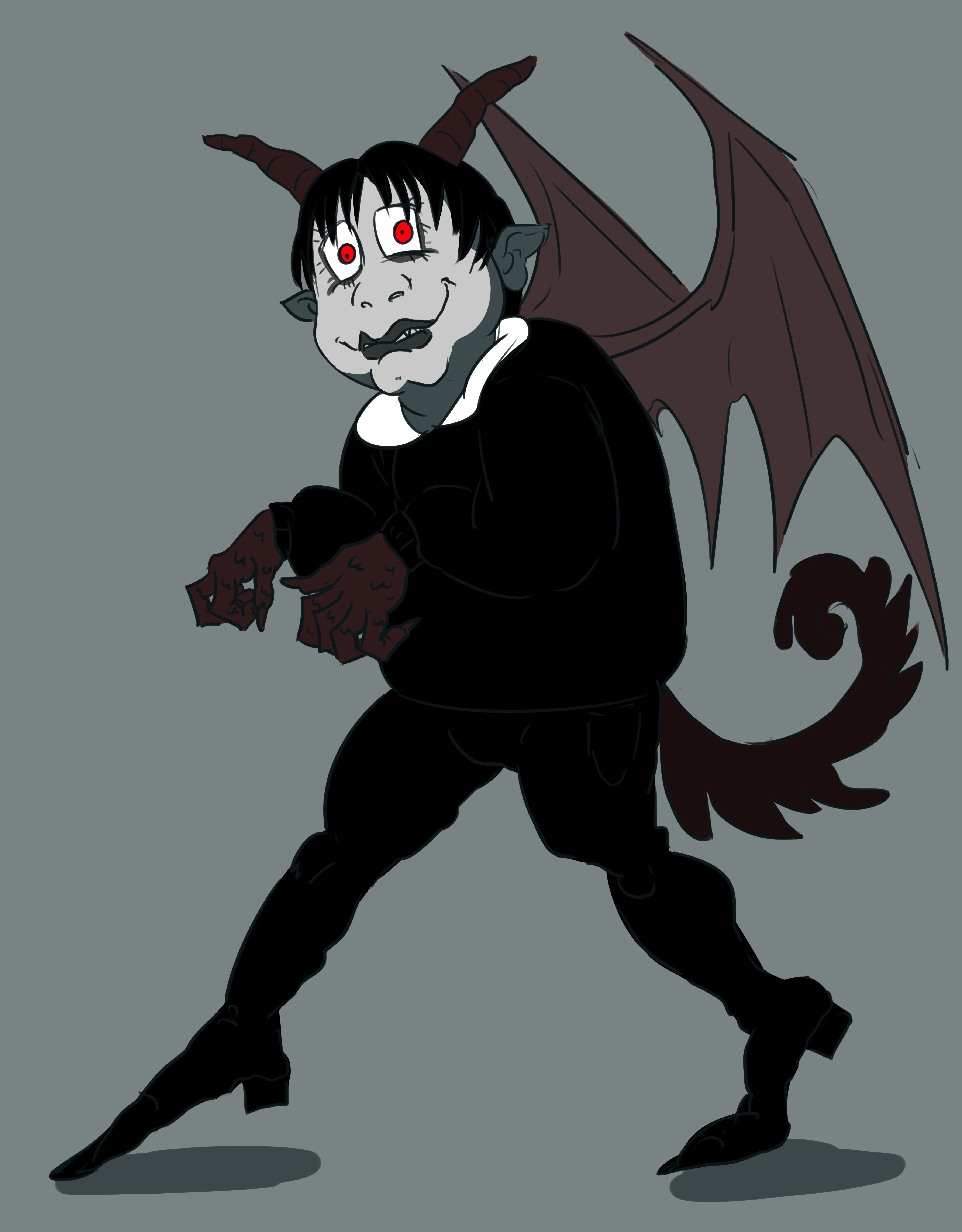 Дорик готично крадётся