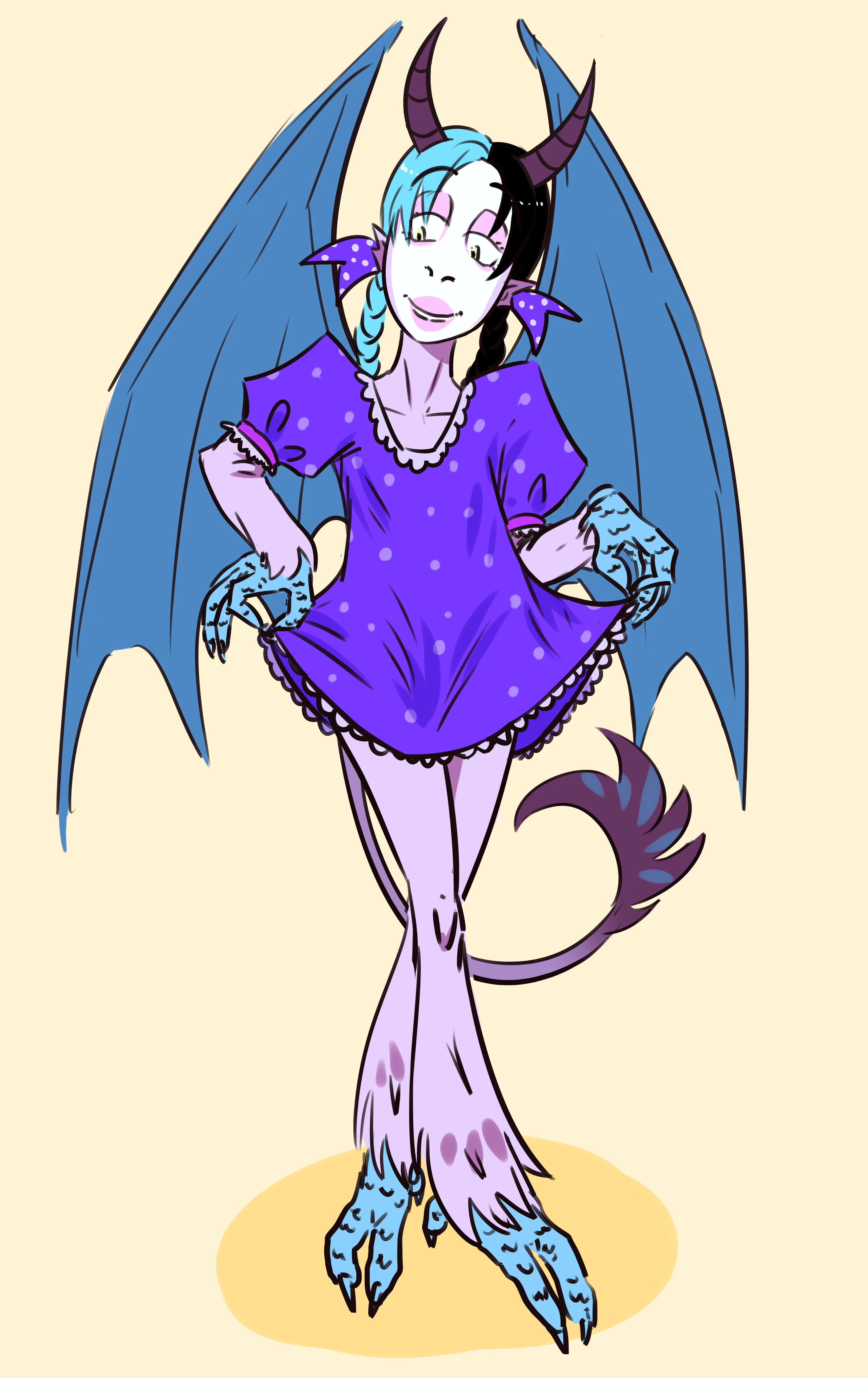 Вертегорте в ночной сорочке