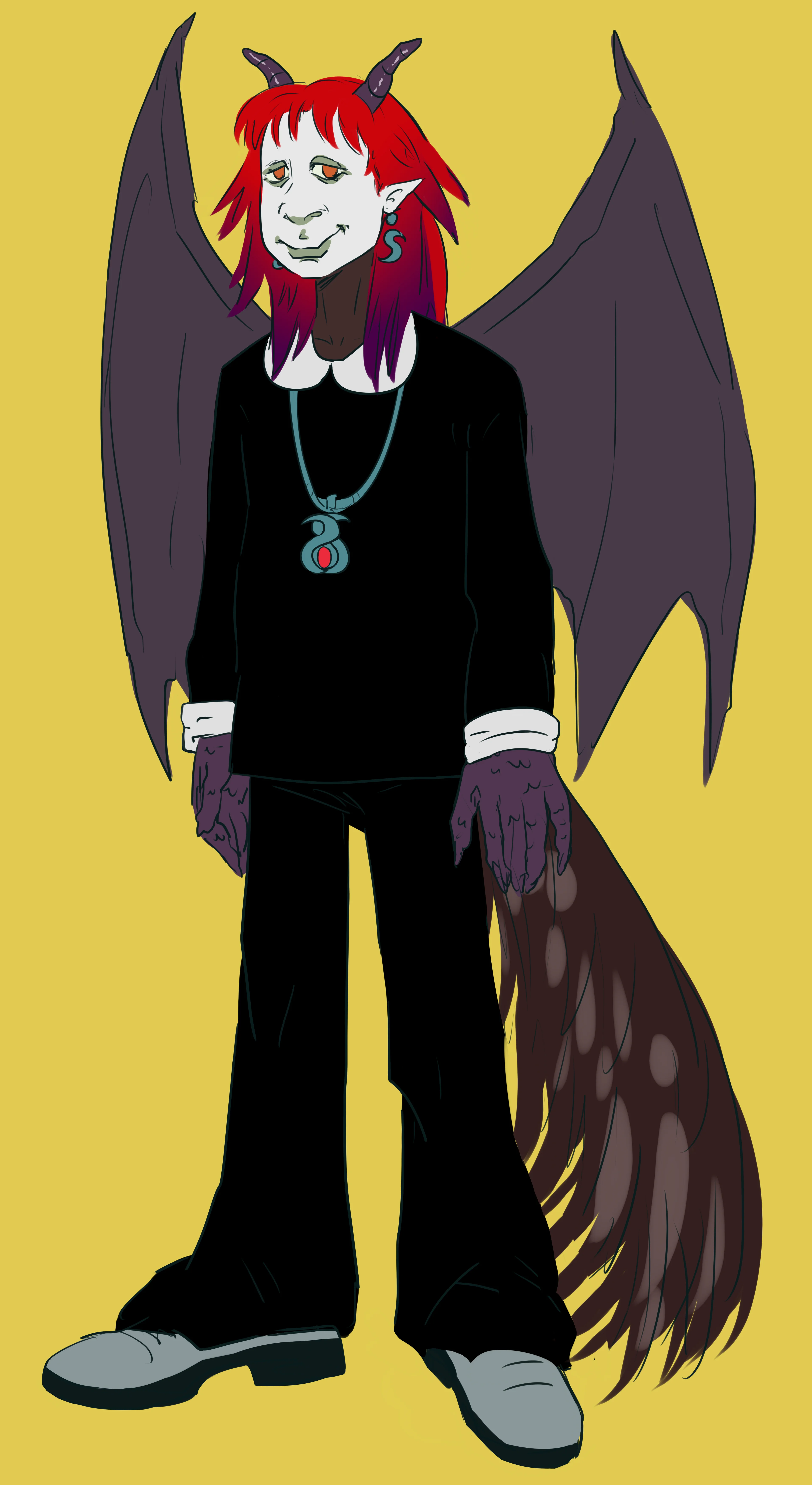 Пуц в полный рост в школьной форме